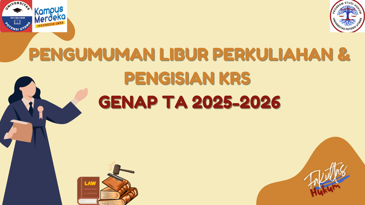 Pengumuman Libur Perkuliahan &amp; Pengisian KRS Genap TA. 2025-2026
