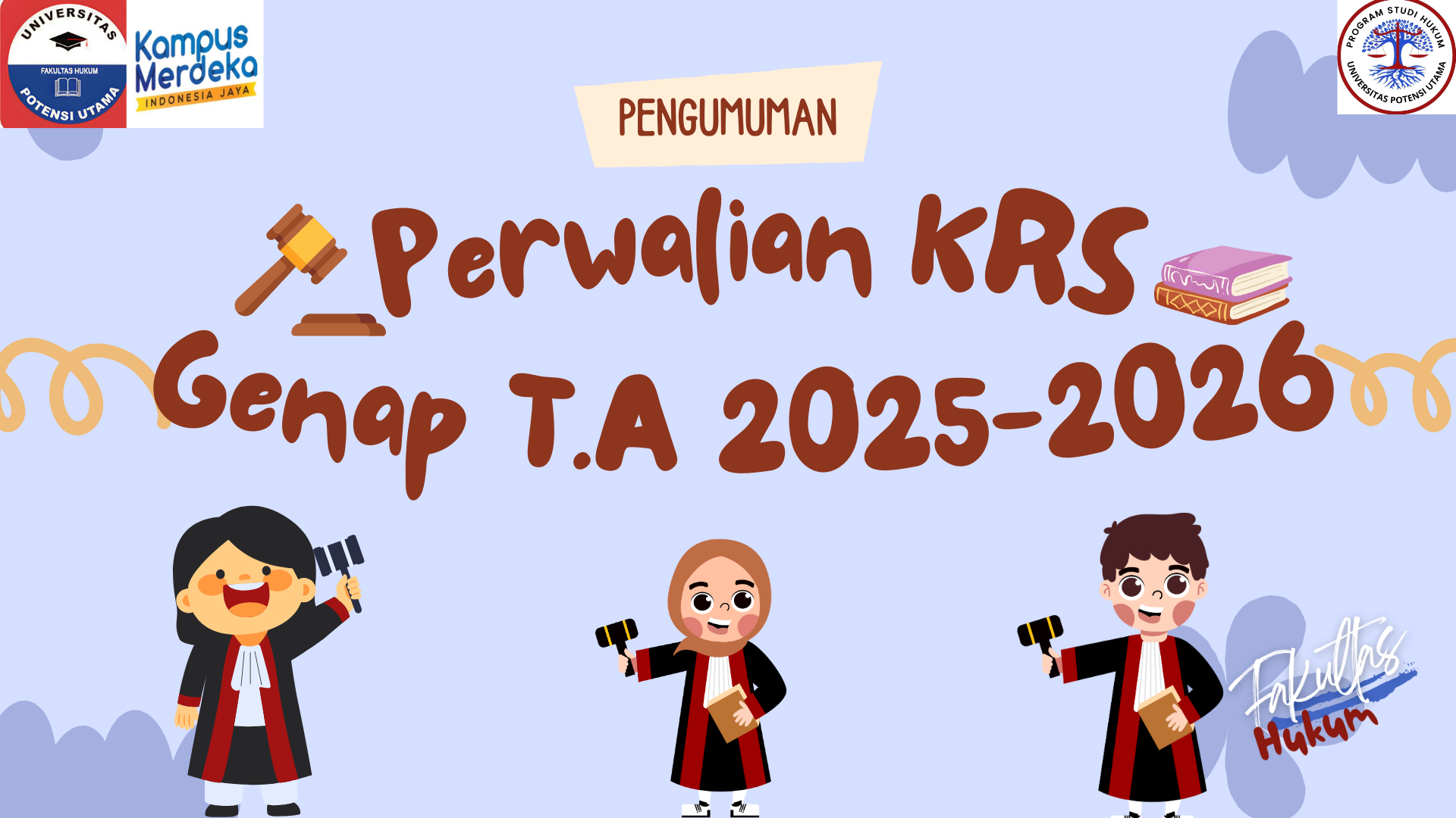 Perwalian KRS Genap TA. 2025-2026